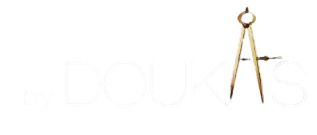 logo doukas white